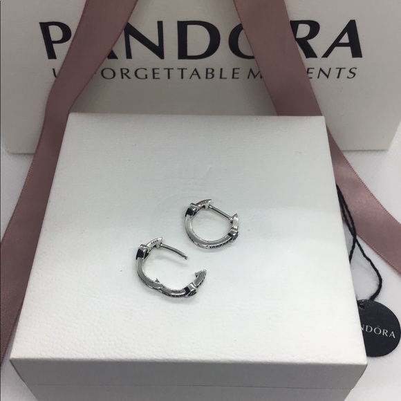 Pandora Alluring Hearts Earrings ALES925 - Picture 5 of 5